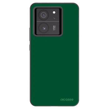 Picasee crna silikonska maskica za Xiaomi 13T Pro - Green Gleam
