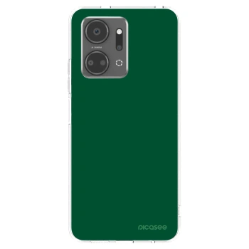 Picasee silikonska prozirna maskica za Honor X7a - Green Gleam