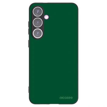 Picasee crna silikonska maskica za Samsung Galaxy S24+ S926B 5G - Green Gleam