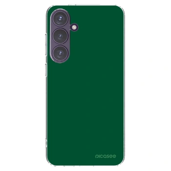 Picasee silikonska prozirna maskica za Samsung Galaxy S24+ S926B 5G - Green Gleam