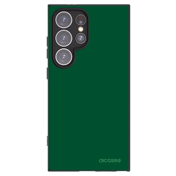Picasee crna silikonska maskica za Samsung Galaxy S24 Ultra S928B 5G - Green Gleam