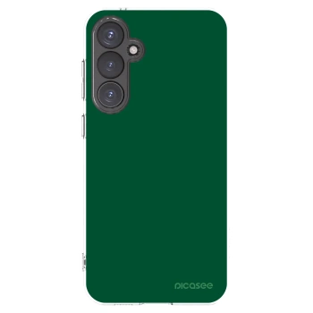 Picasee silikonska prozirna maskica za Samsung Galaxy S23 FE S711B - Green Gleam