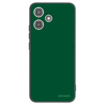 Picasee crna silikonska maskica za Xiaomi Redmi 12 5G - Green Gleam