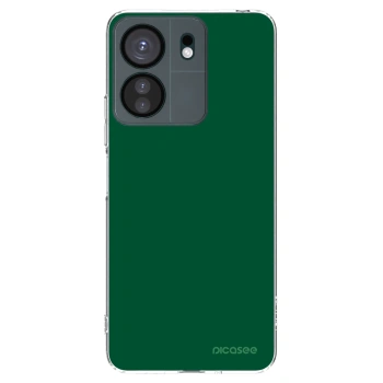 Picasee silikonska prozirna maskica za Xiaomi Redmi 13C 4G - Green Gleam