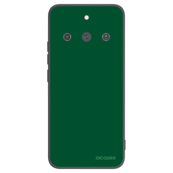 Picasee crna silikonska maskica za Realme 11 Pro+ - Green Gleam
