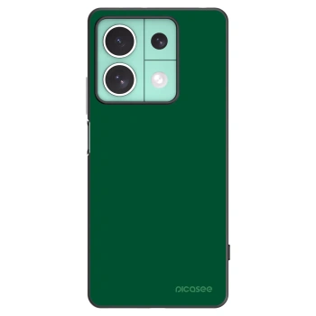 Picasee crna silikonska maskica za Xiaomi Redmi Note 13 5G - Green Gleam