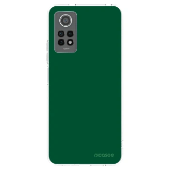Picasee silikonska prozirna maskica za Xiaomi Redmi Note 12 Pro 4G - Green Gleam