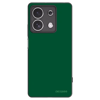 Picasee crna silikonska maskica za Xiaomi Redmi Note 13 4G - Green Gleam