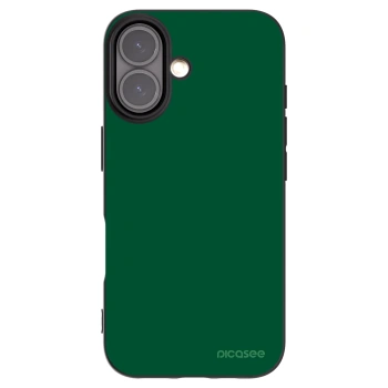 Picasee crna silikonska maskica za Apple iPhone 16 - Green Gleam