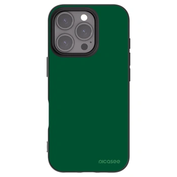 Picasee crna silikonska maskica za Apple iPhone 16 Pro - Green Gleam