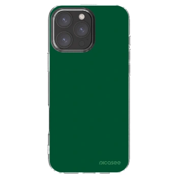 Picasee silikonska prozirna maskica za Apple iPhone 16 Pro Max - Green Gleam