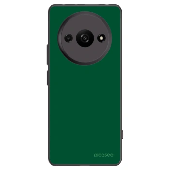Picasee crna silikonska maskica za Xiaomi Redmi A3 - Green Gleam
