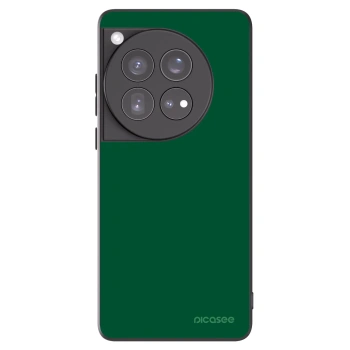 Picasee crna silikonska maskica za OnePlus 12 5G - Green Gleam