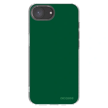 Picasee silikonska prozirna maskica za Apple iPhone 16e - Green Gleam