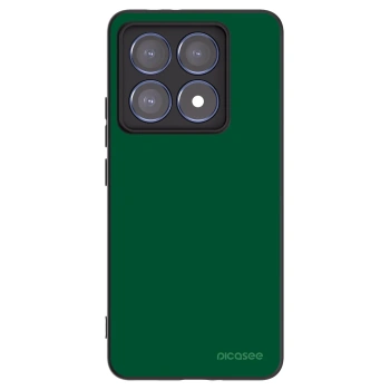 Picasee crna silikonska maskica za Xiaomi 14T Pro - Green Gleam