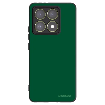 Picasee crna silikonska maskica za Xiaomi 14T - Green Gleam