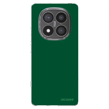 Picasee silikonska prozirna maskica za Xiaomi Redmi Note 14 Pro+ 5G - Green Gleam