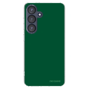 Picasee silikonska prozirna maskica za Samsung Galaxy S25 5G - Green Gleam