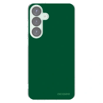 Picasee silikonska prozirna maskica za Samsung Galaxy S25+ 5G - Green Gleam