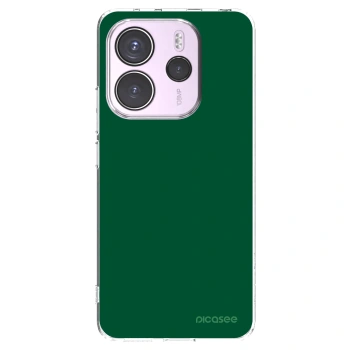 Picasee silikonska prozirna maskica za Xiaomi Redmi Note 14 4G - Green Gleam
