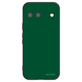 Picasee crna silikonska maskica za Google Pixel 9 - Green Gleam