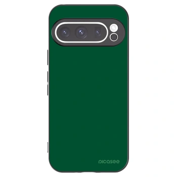 Picasee crna silikonska maskica za Google Pixel 9 Pro - Green Gleam
