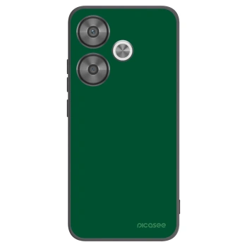 Picasee crna silikonska maskica za Xiaomi Poco F6 - Green Gleam