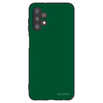 Picasee crna silikonska maskica za Samsung Galaxy A13 5G - Green Gleam