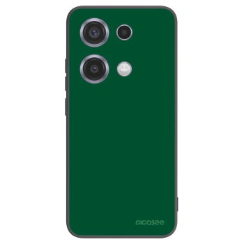 Picasee crna silikonska maskica za Xiaomi Redmi Note 14S - Green Gleam