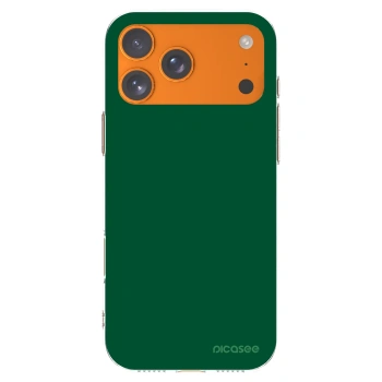 Picasee silikonska prozirna maskica za Apple iPhone 17 Pro Max - Green Gleam