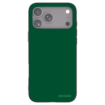 Picasee crna silikonska maskica za Apple iPhone 17 Pro Max - Green Gleam