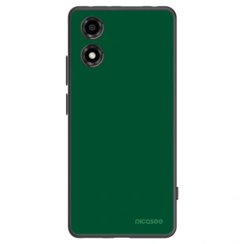 Picasee crna silikonska maskica za Motorola Moto E14 - Green Gleam
