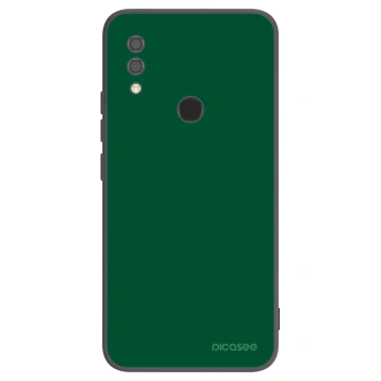 Picasee crna silikonska maskica za Xiaomi Redmi 7 - Green Gleam