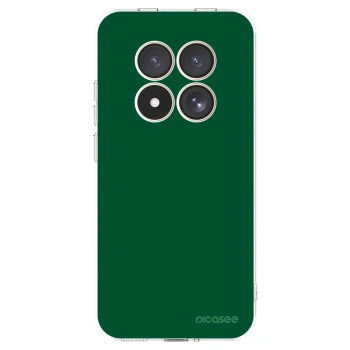 Picasee silikonska prozirna maskica za Xiaomi Redmi Note 15 Pro 4G - Green Gleam