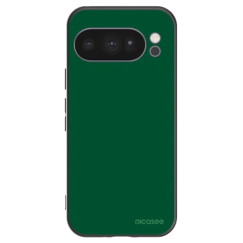 Picasee crna silikonska maskica za Google Pixel 10 Pro - Green Gleam