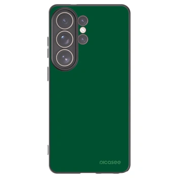 Picasee crna silikonska maskica za Samsung Galaxy S26 Ultra - Green Gleam