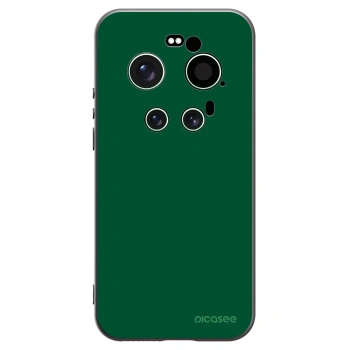 Picasee crna silikonska maskica za Xiaomi 17 Ultra - Green Gleam