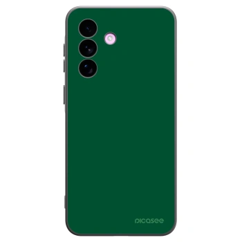 Picasee crna silikonska maskica za Samsung Galaxy A57 5G - Green Gleam
