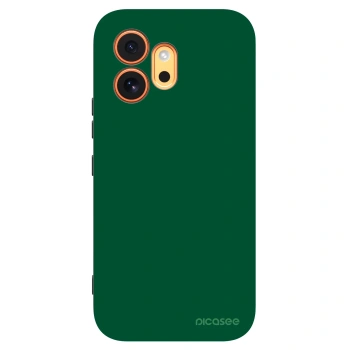 Picasee crna silikonska maskica za Honor 600 - Green Gleam