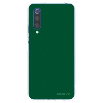 Picasee silikonska prozirna maskica za Xiaomi Mi 9 SE - Green Gleam
