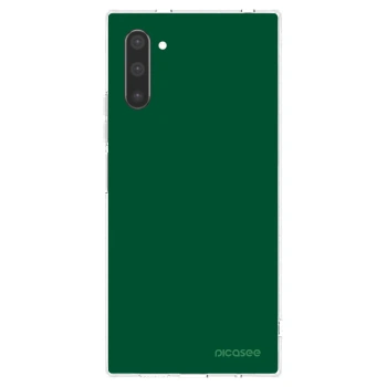 Picasee silikonska prozirna maskica za Samsung Galaxy Note 10 N970F - Green Gleam