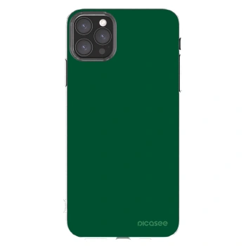 Picasee silikonska prozirna maskica za Apple iPhone 11 Pro Max - Green Gleam