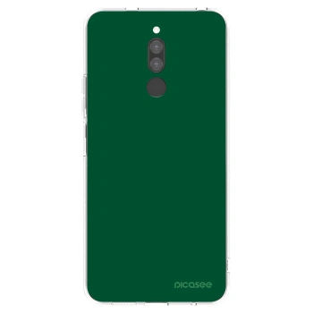 Picasee silikonska prozirna maskica za Xiaomi Redmi 8 - Green Gleam