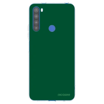 Picasee silikonska prozirna maskica za Xiaomi Redmi Note 8T - Green Gleam
