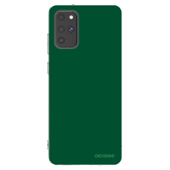 Picasee silikonska prozirna maskica za Samsung Galaxy S20+ G985F - Green Gleam