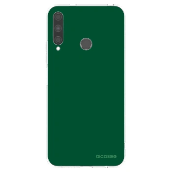 Picasee silikonska prozirna maskica za Huawei P40 Lite E - Green Gleam