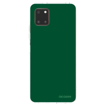 Picasee silikonska prozirna maskica za Samsung Galaxy Note 10 Lite N770F - Green Gleam