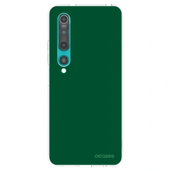 Picasee silikonska prozirna maskica za Xiaomi Mi 10 - Green Gleam