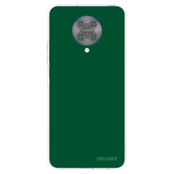 Picasee silikonska prozirna maskica za Xiaomi Poco F2 Pro - Green Gleam