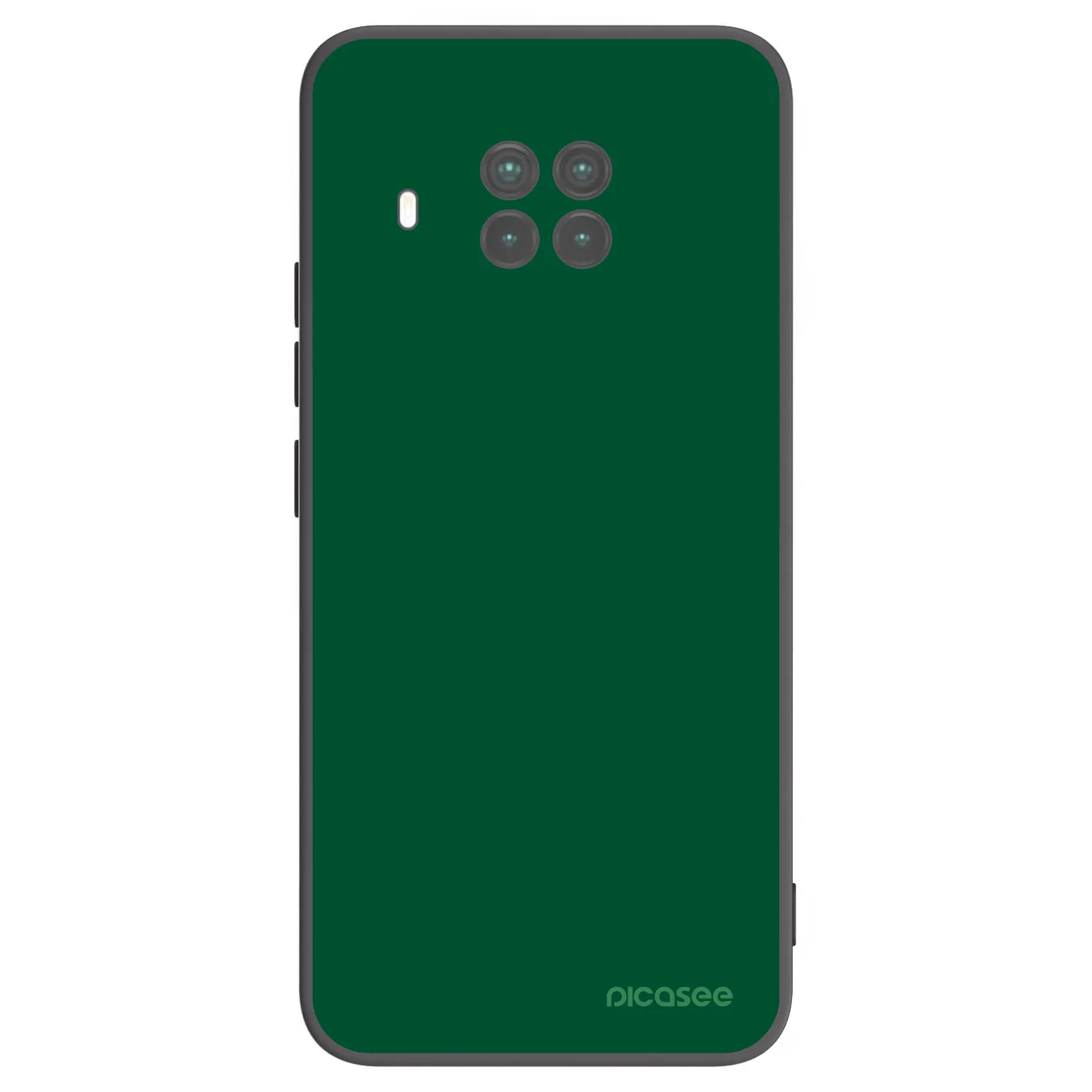 Picasee crna silikonska maskica za Xiaomi Mi 10T Lite - Green Gleam